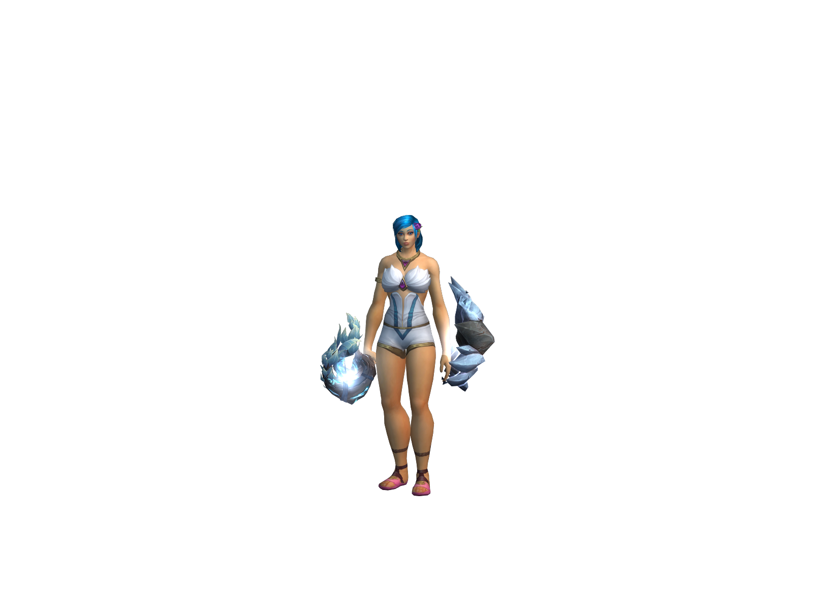 ßerqueén 3D character render