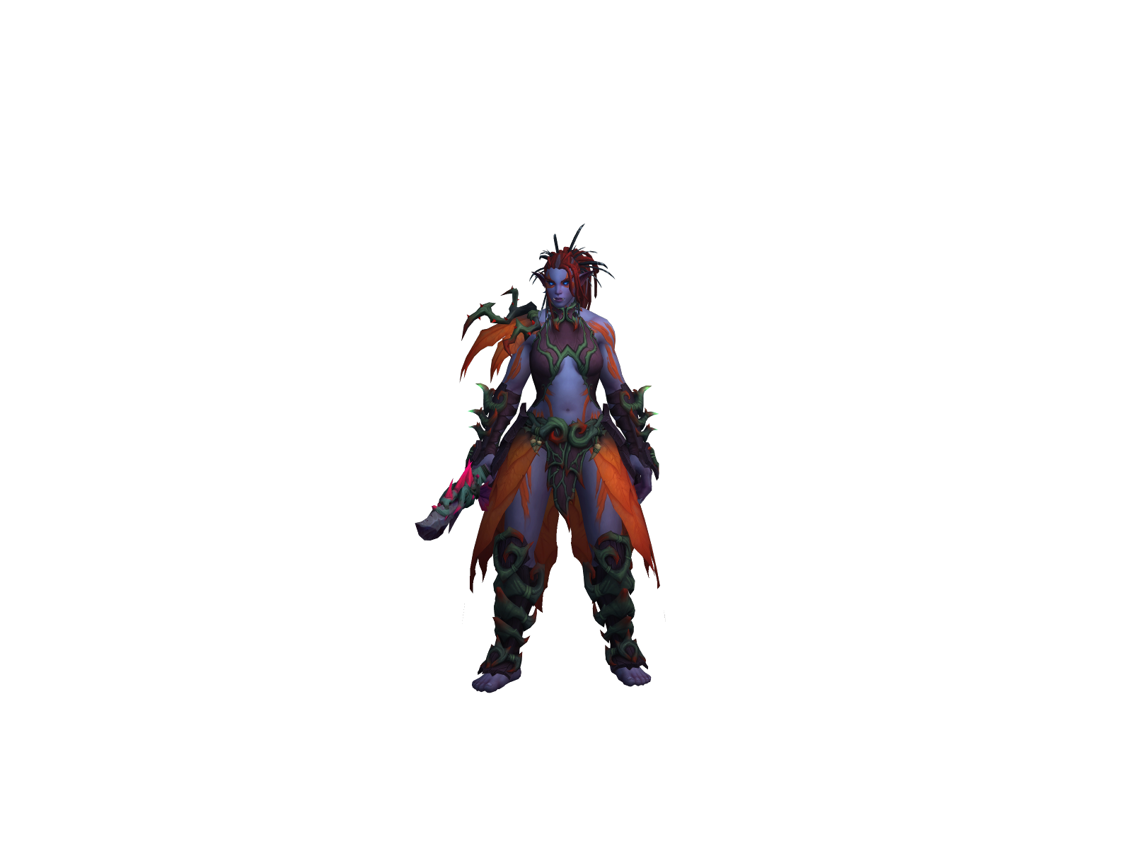 Zimarì 3D character render
