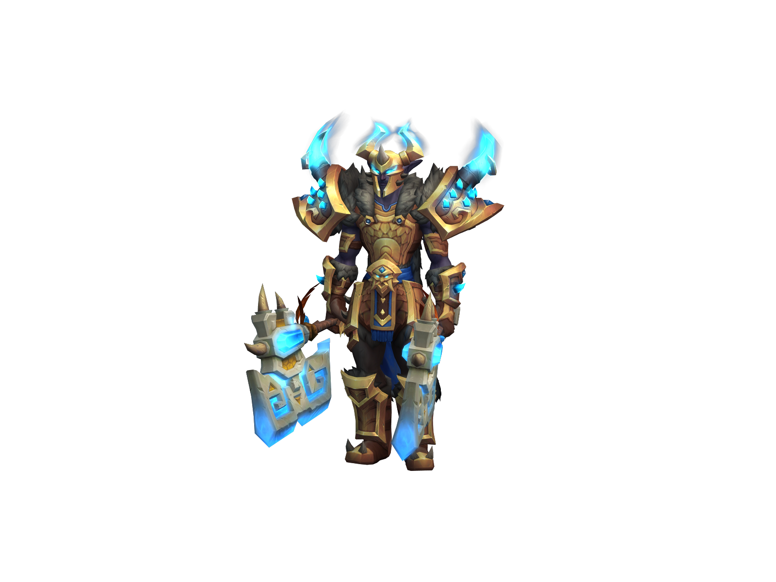 Ragebark 3D character render