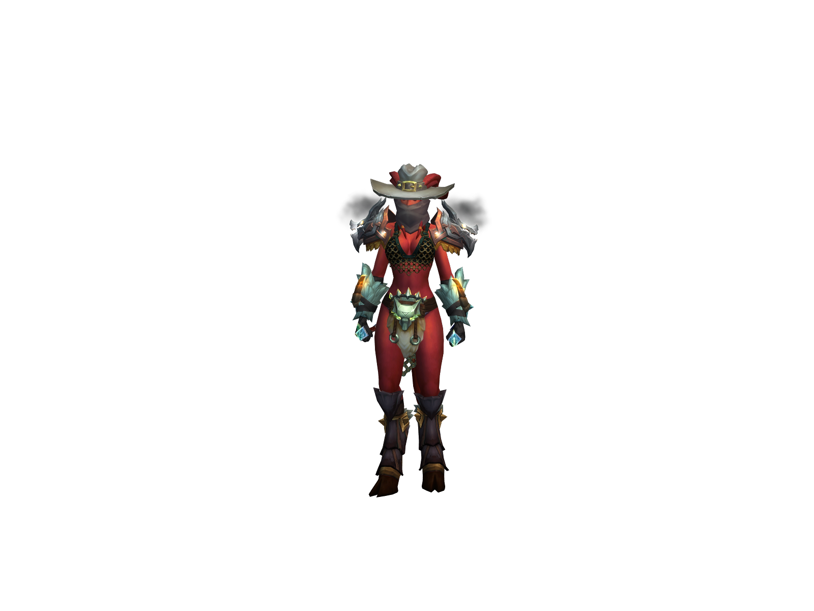 Doombikini 3D character render