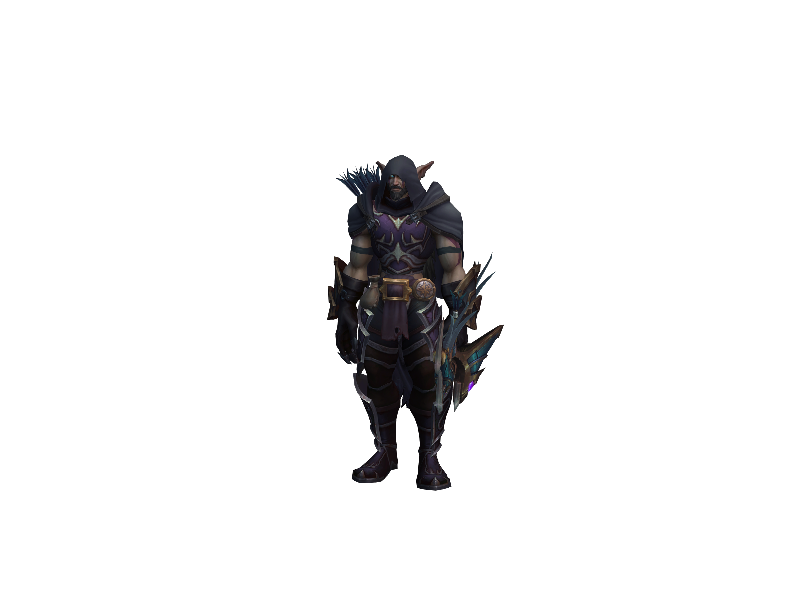 Mikhaos 3D character render