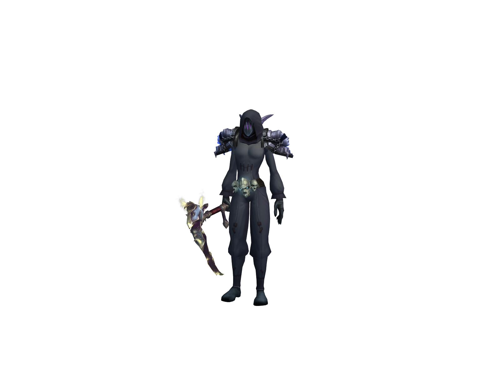 Kroomer 3D character render