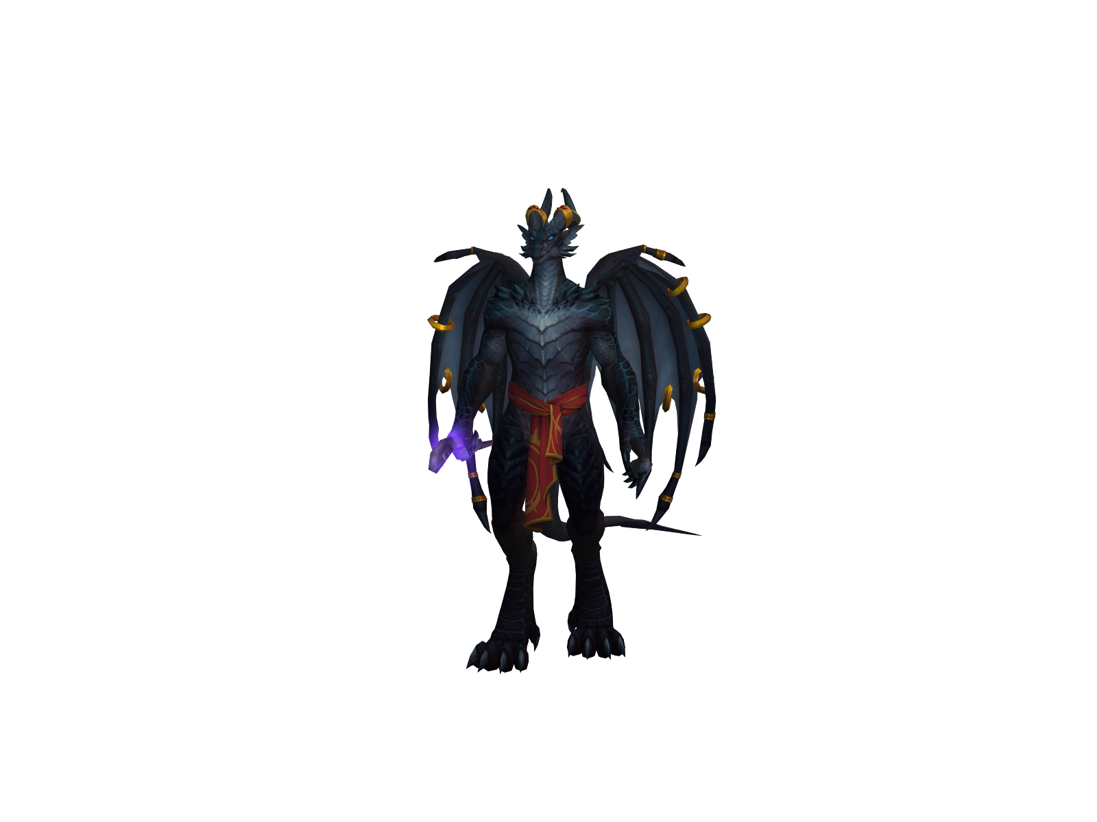Nyxovar 3D character render
