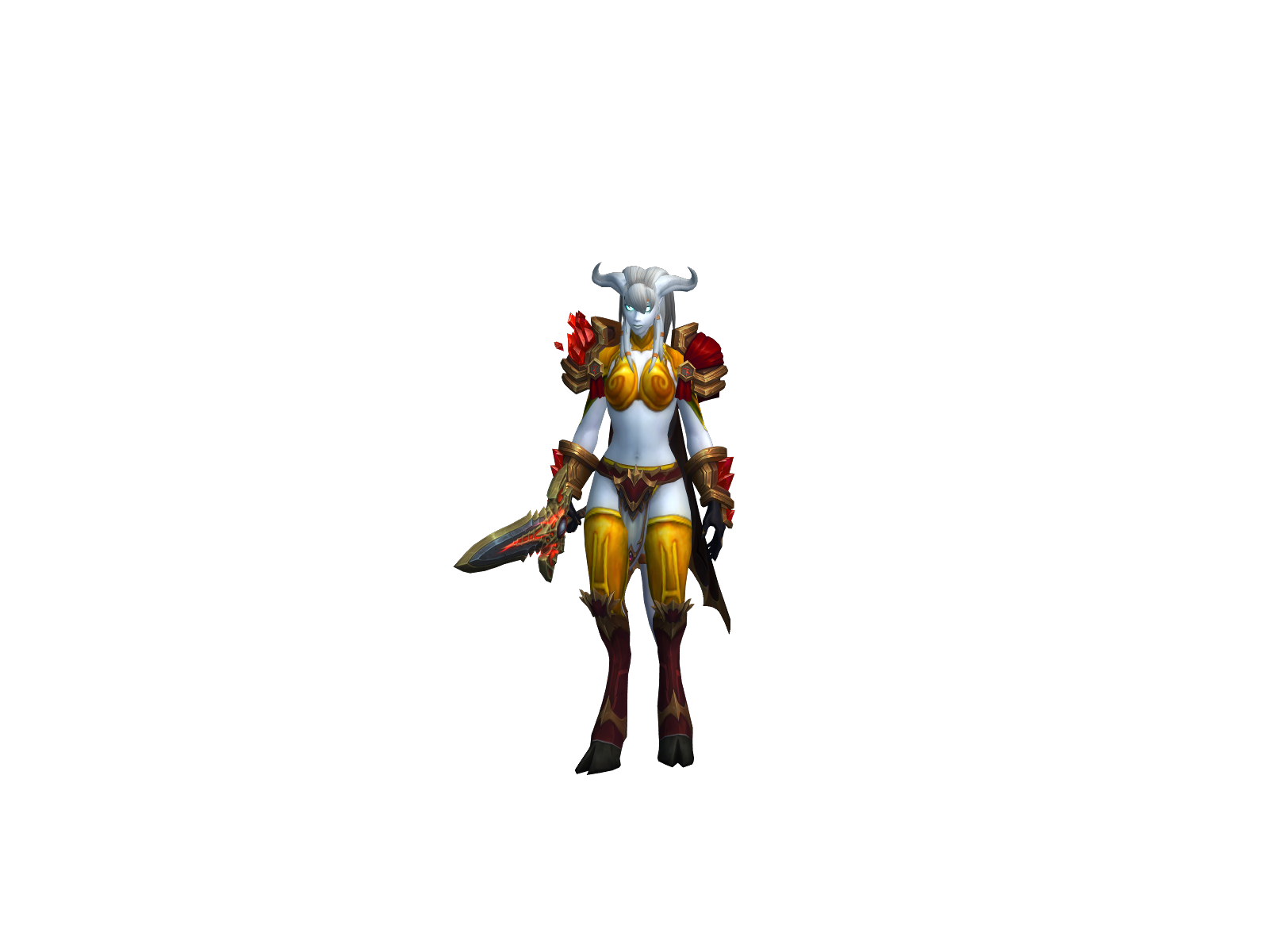 Gaegoat 3D character render
