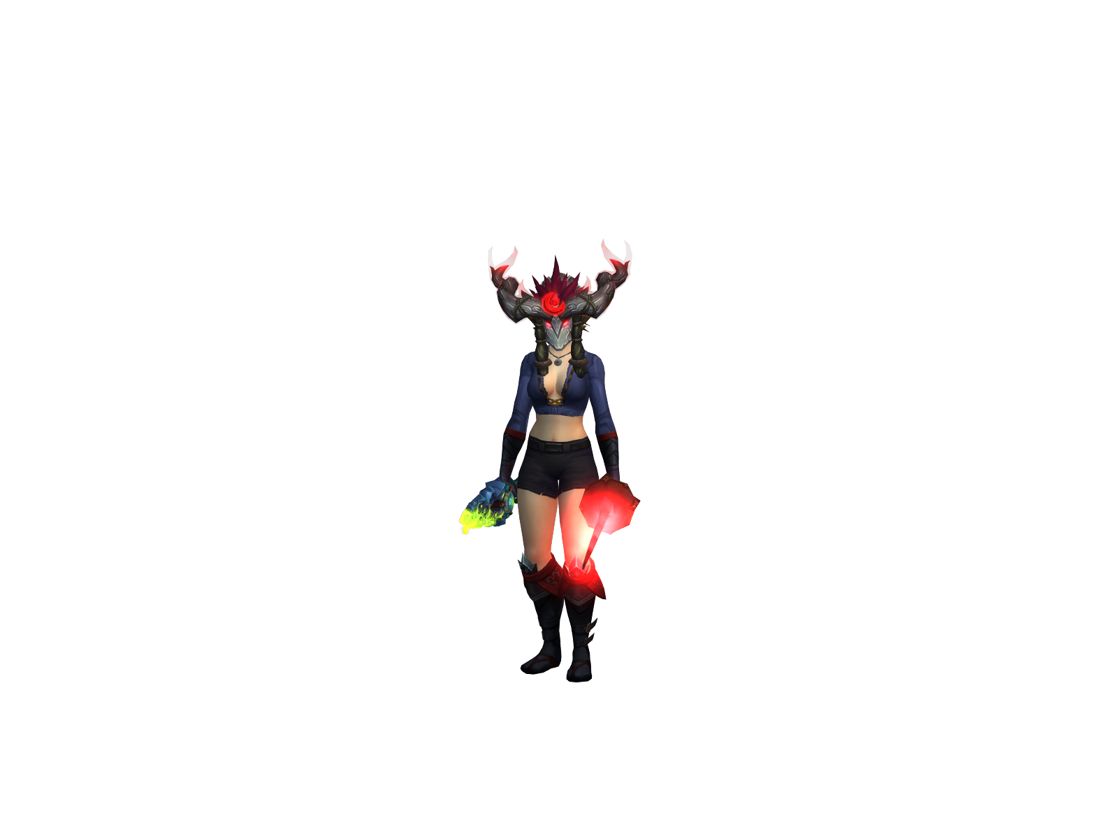 Swordlu 3D character render