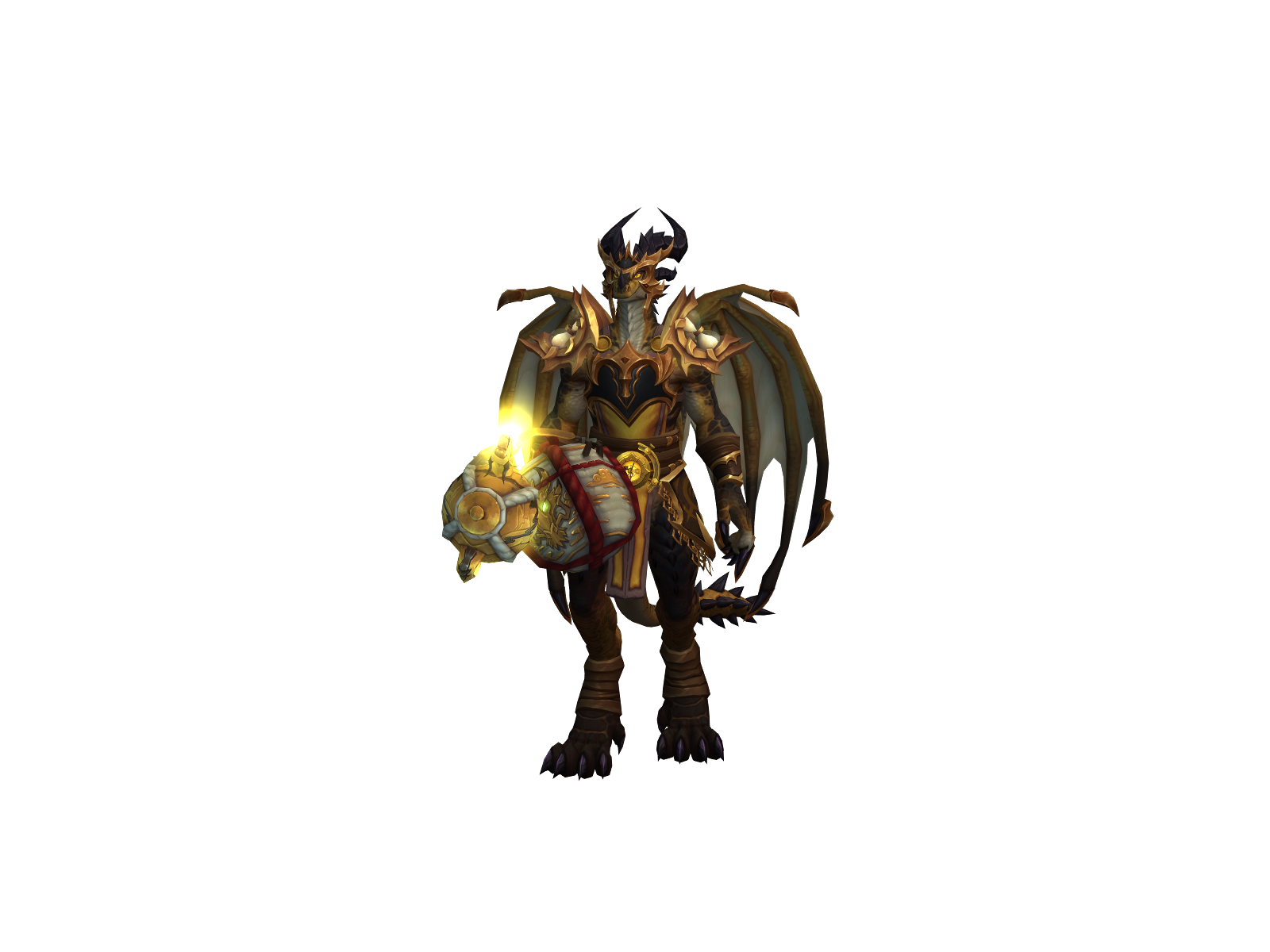Shimmerscale 3D character render