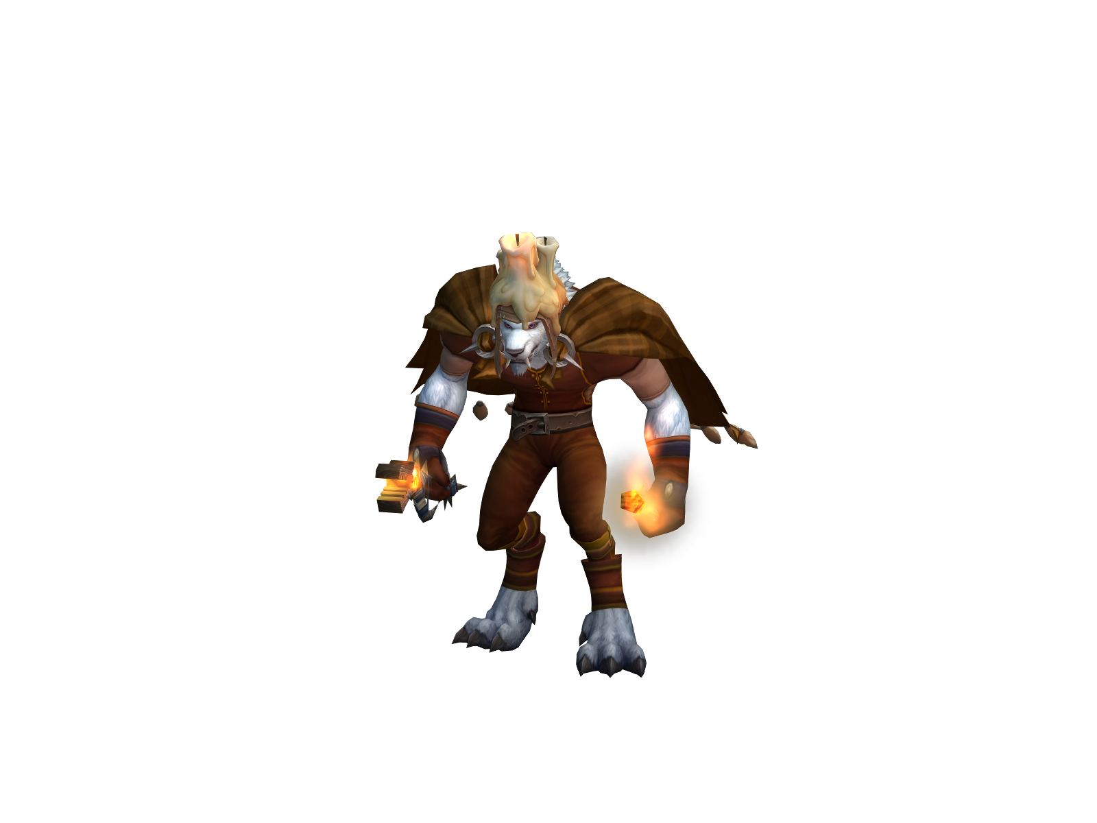 Hyperborea 3D character render