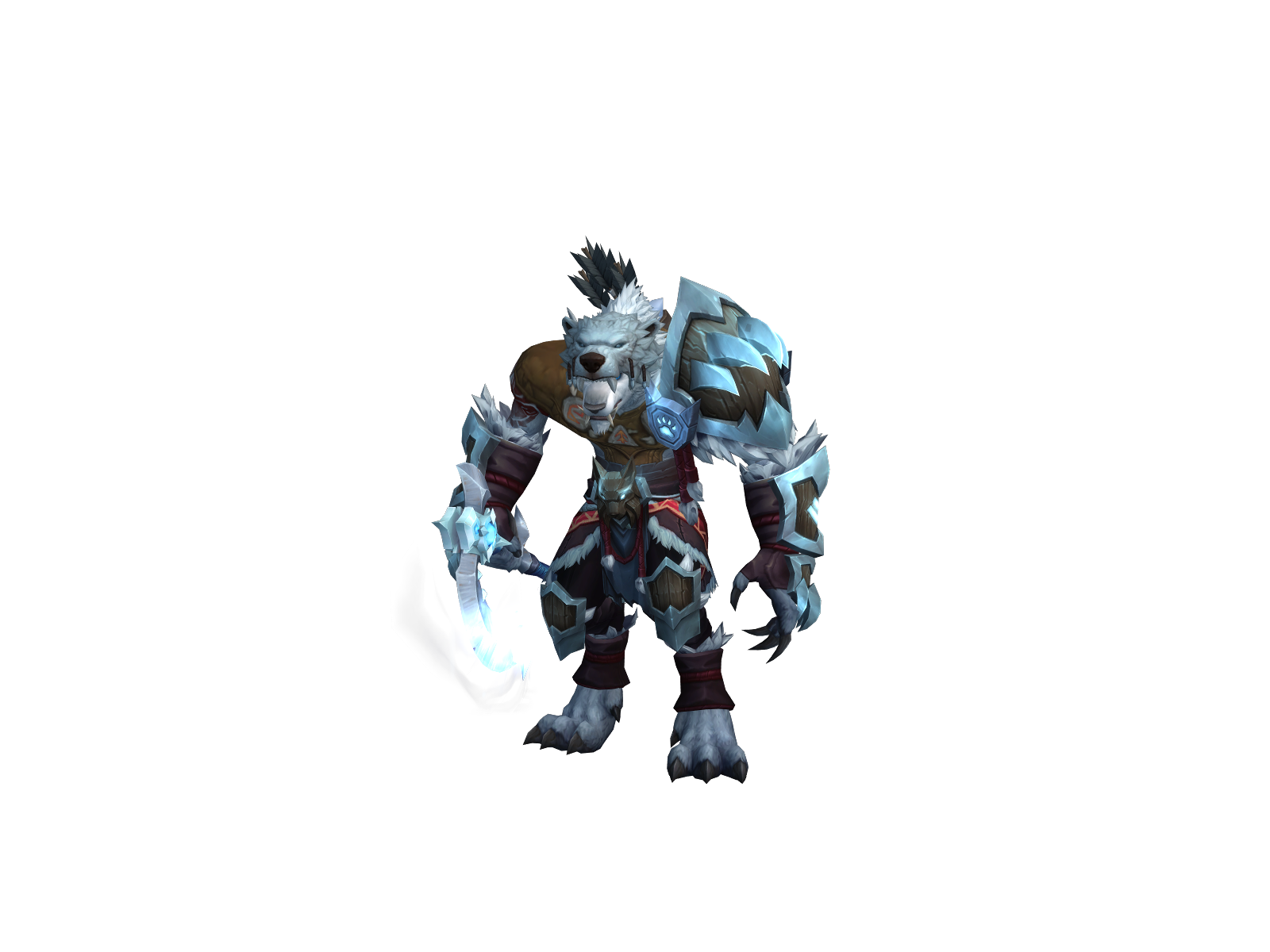 Rhaf 3D character render