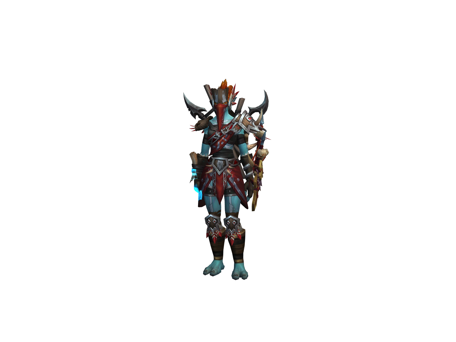 Fejka 3D character render