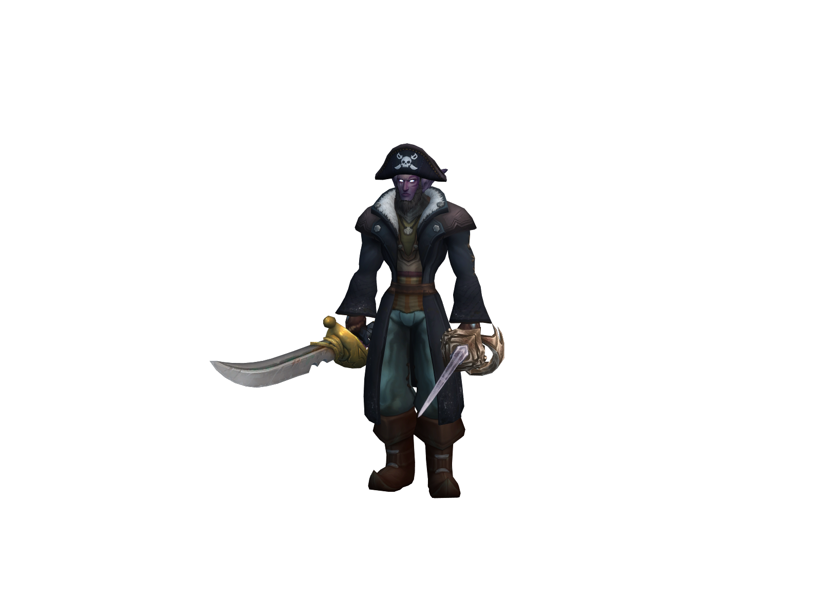 Waliffry 3D character render