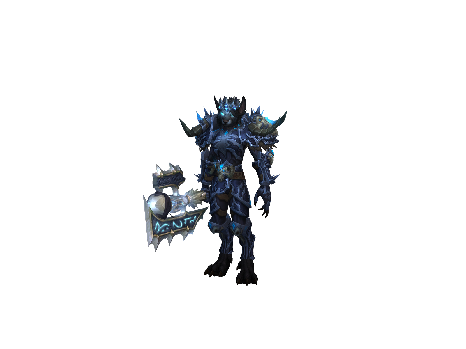 Neorteriona 3D character render