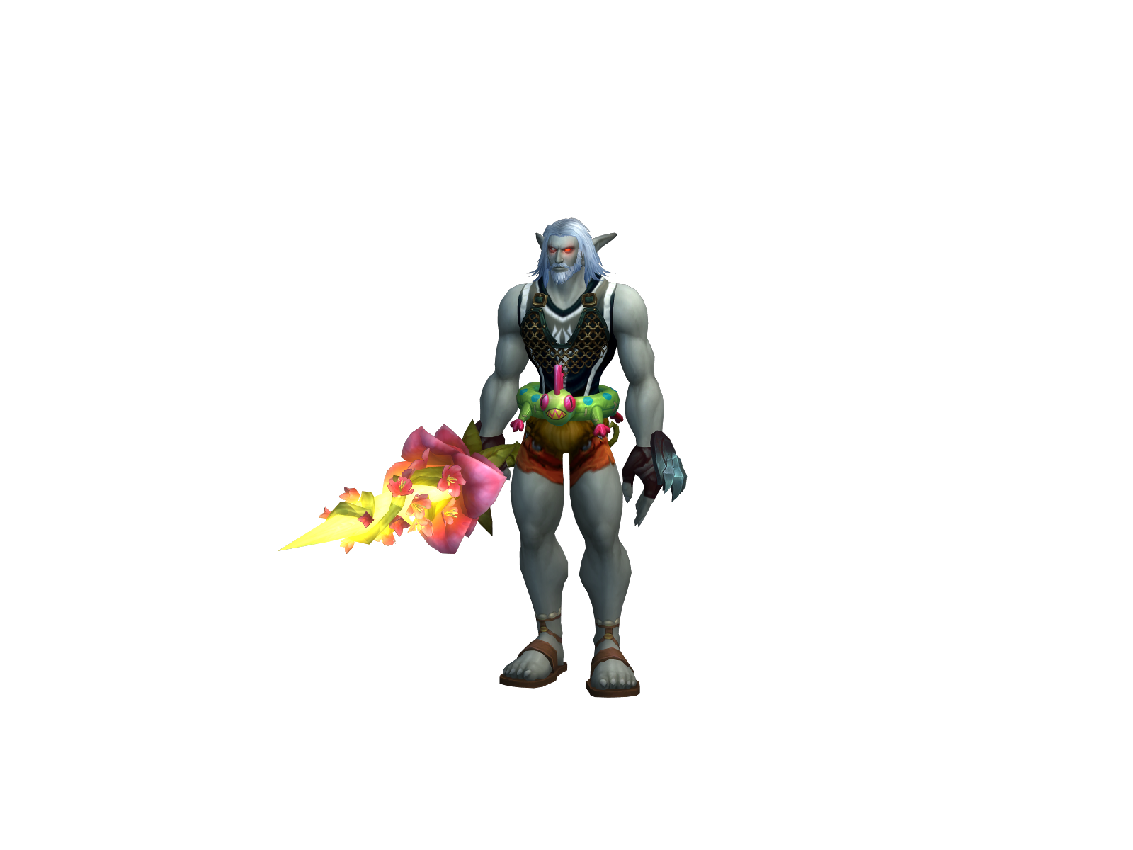 Trashtonics 3D character render