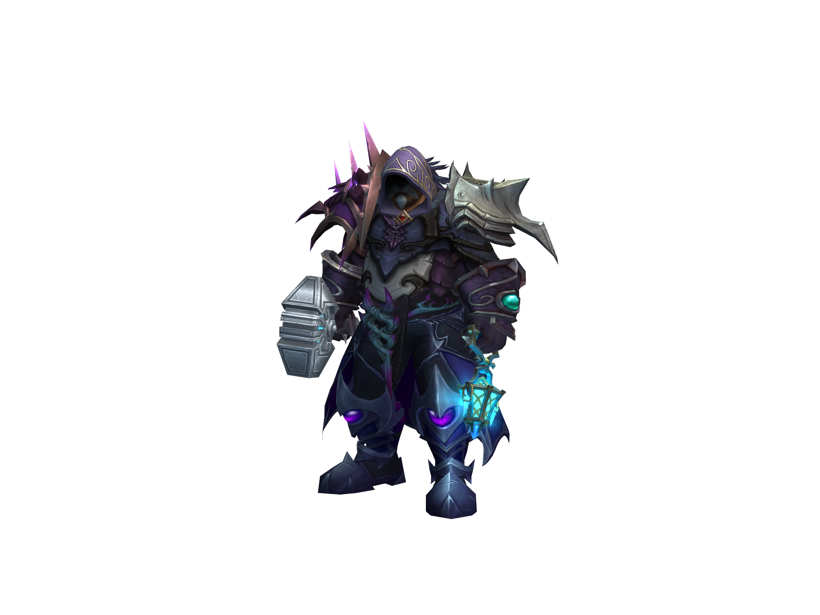 Meatprayer 3D character render