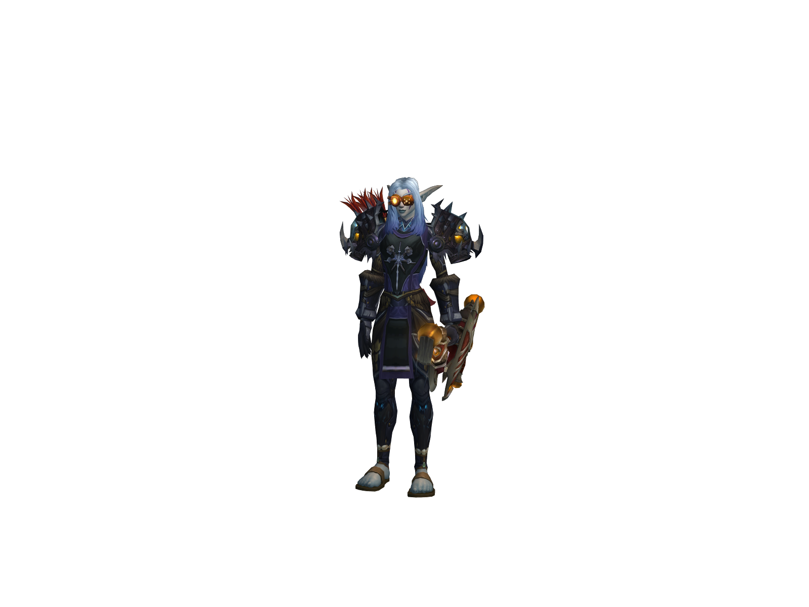 fijí 3D character render