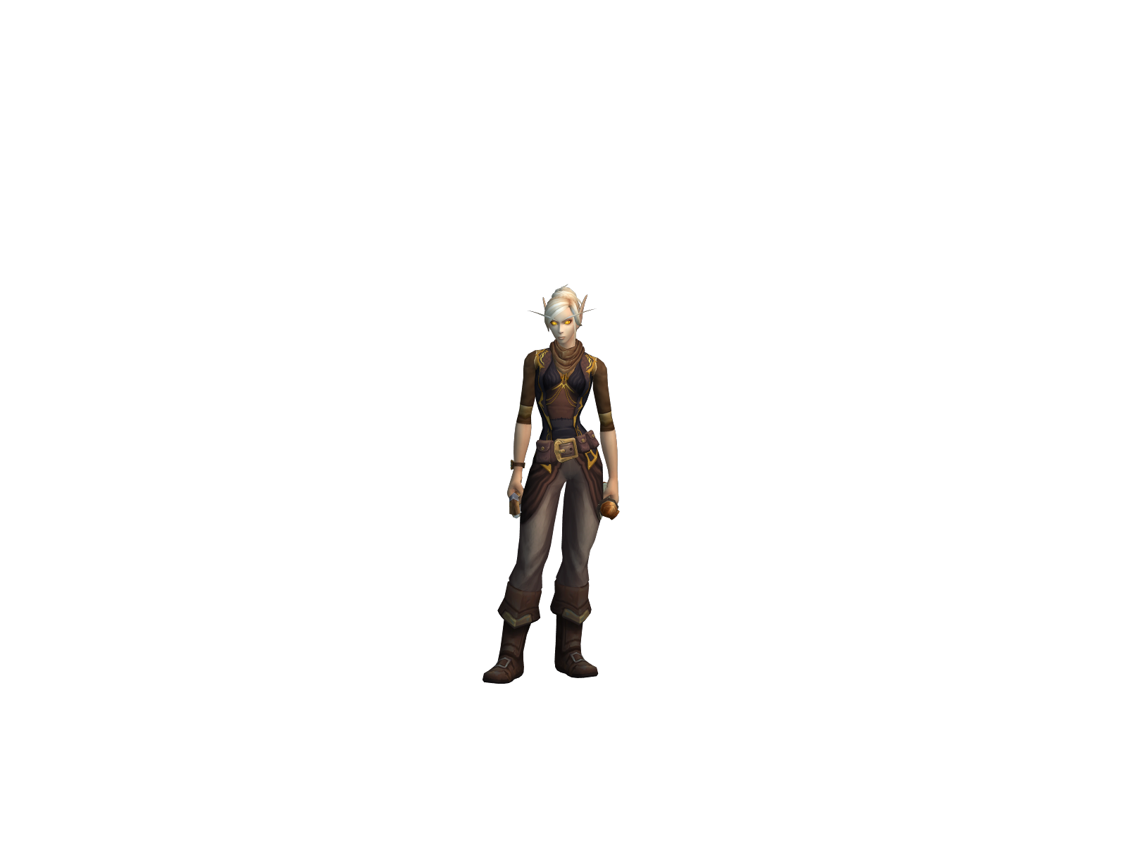 Elythel 3D character render