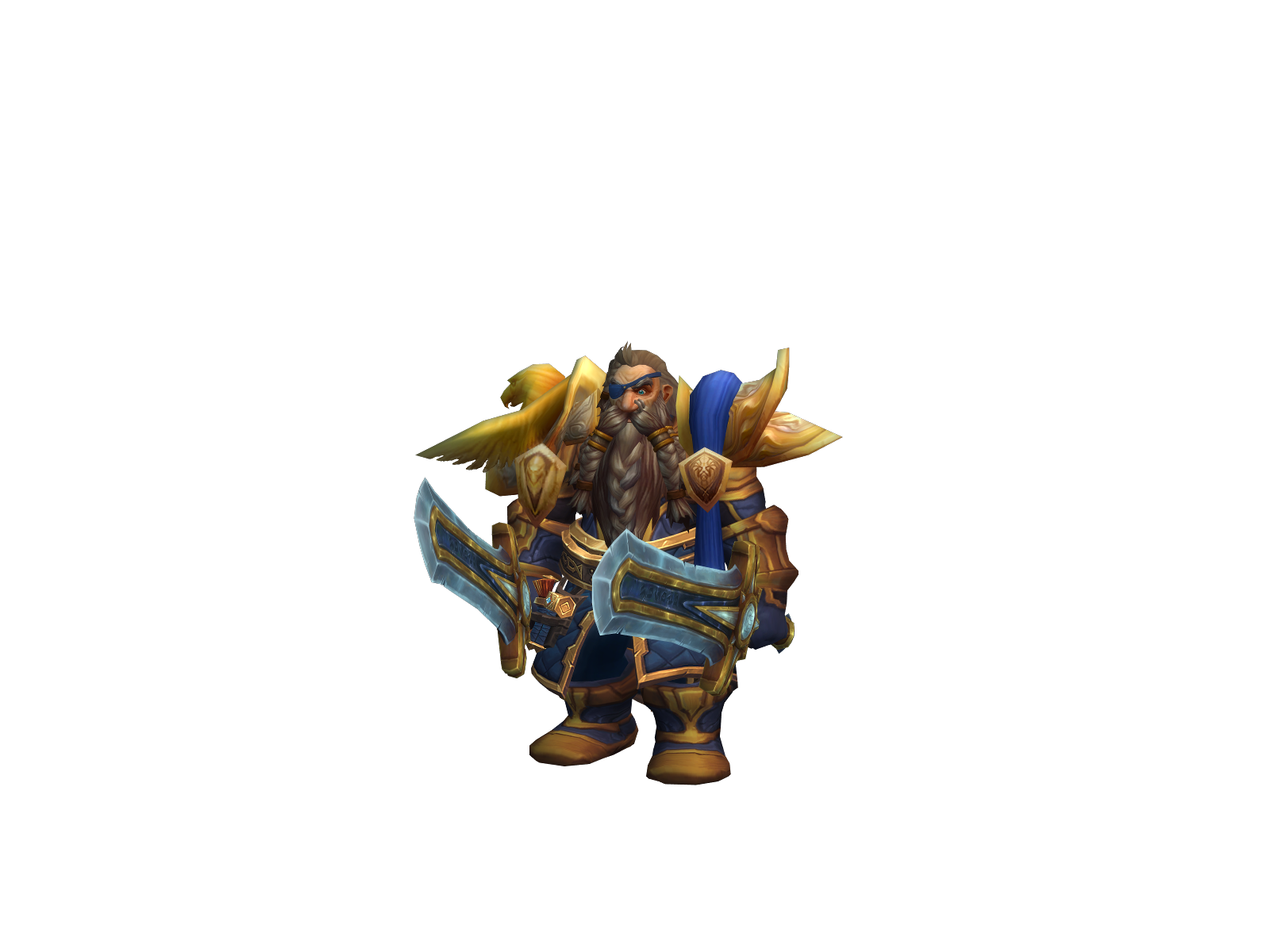 Grimbord 3D character render