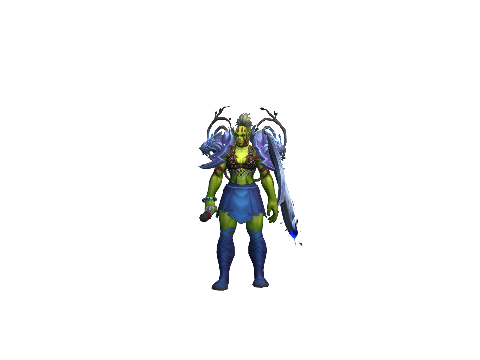 Muddertrold 3D character render