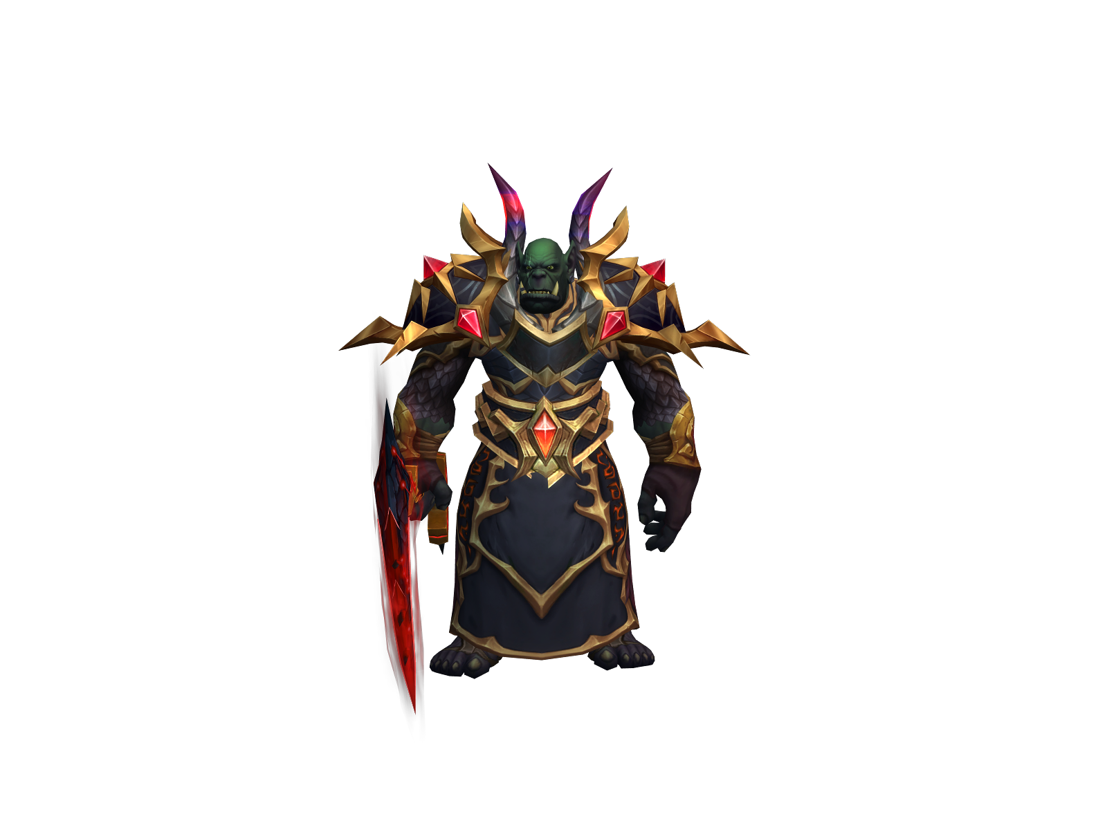 Gorlex 3D character render