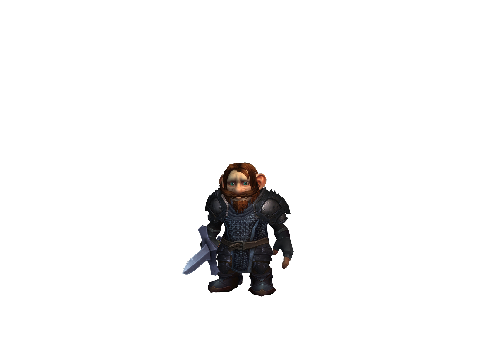 Brassboot 3D character render