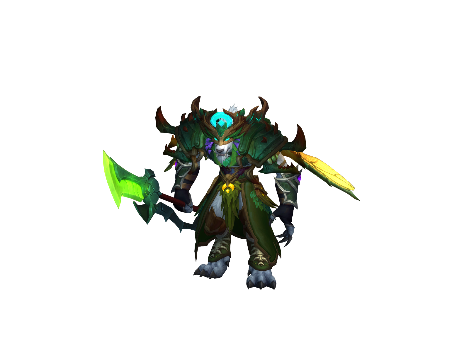 Tailane 3D character render