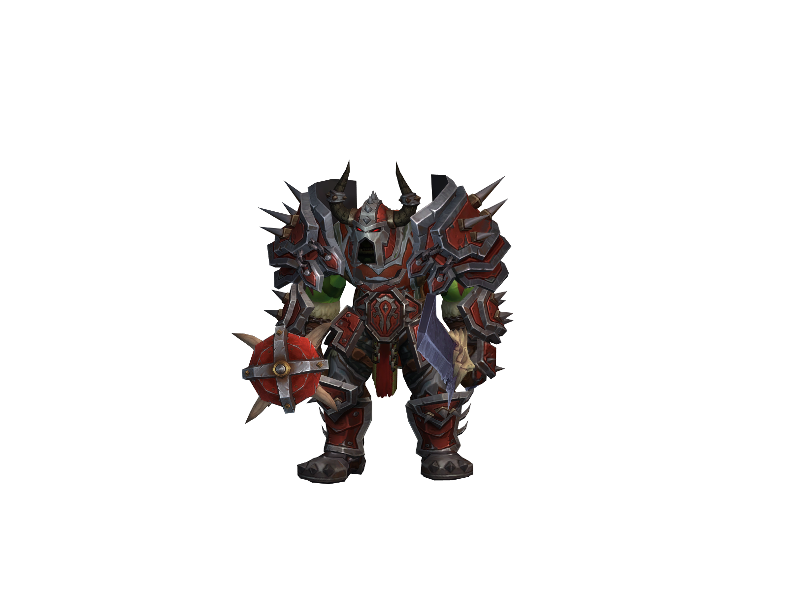 Gigasmashaxe 3D character render