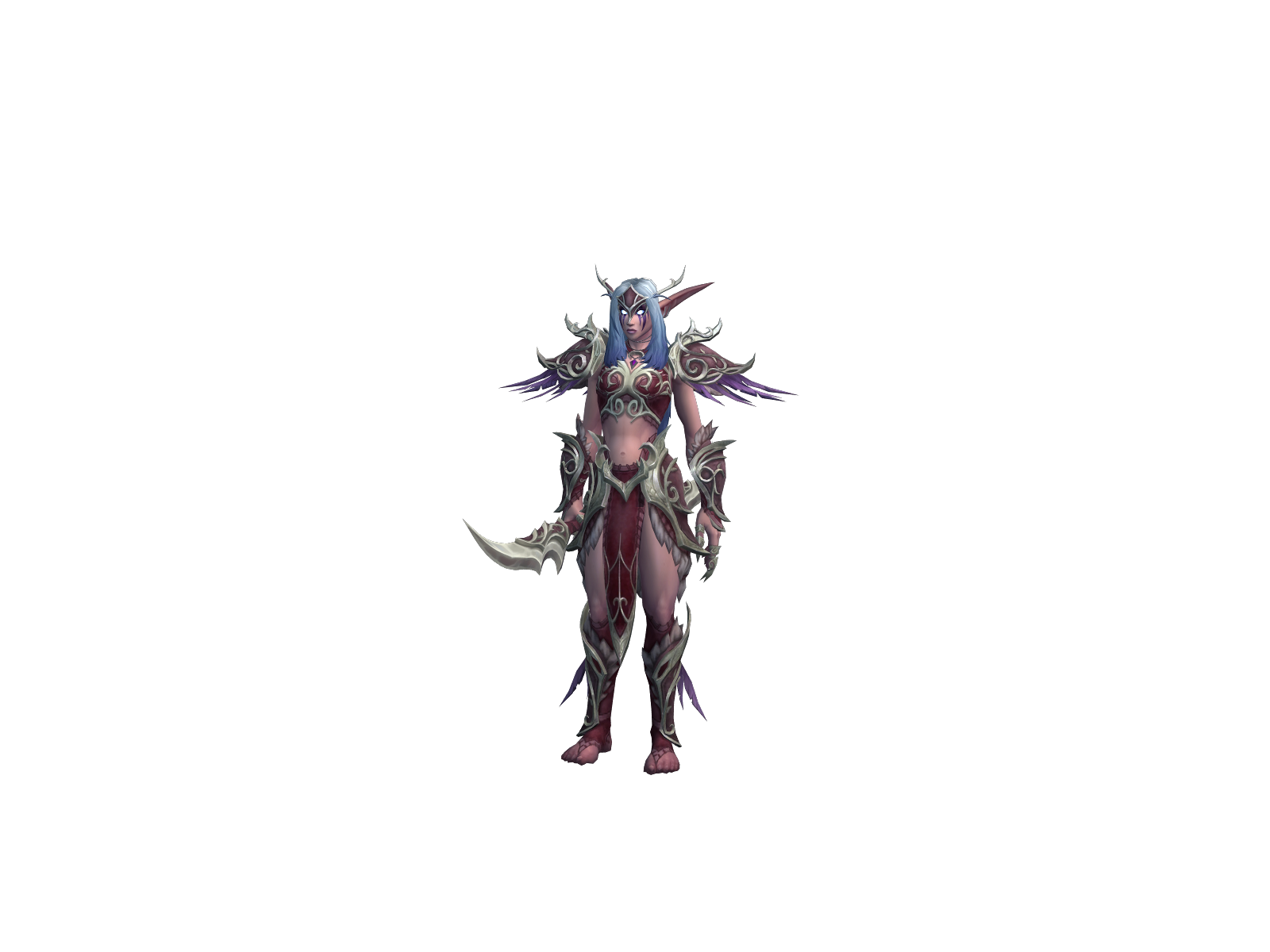 Falande 3D character render