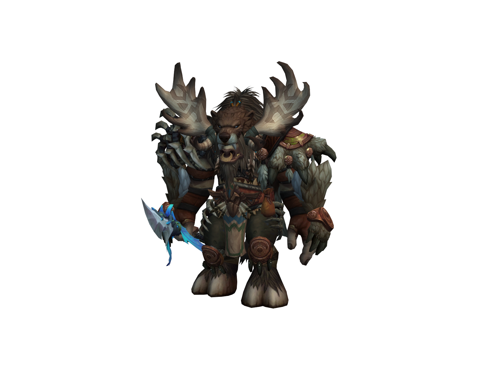 Nekharo 3D character render