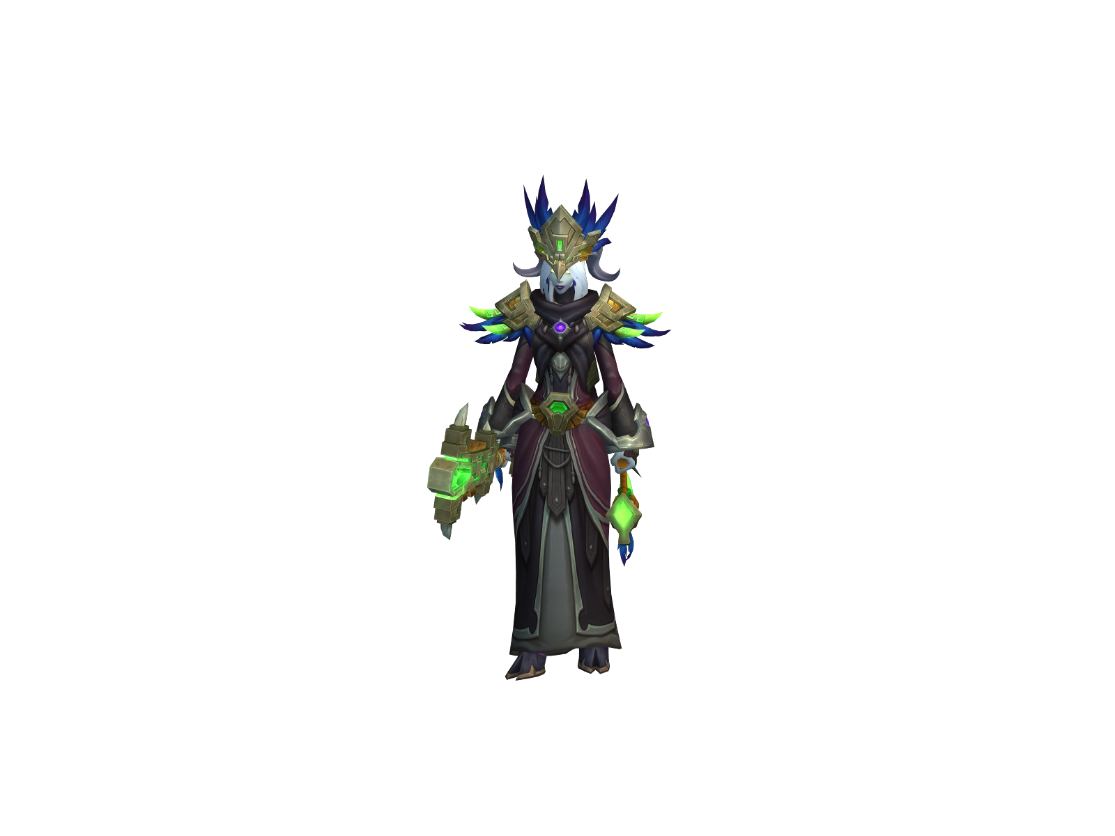 Alladelle 3D character render