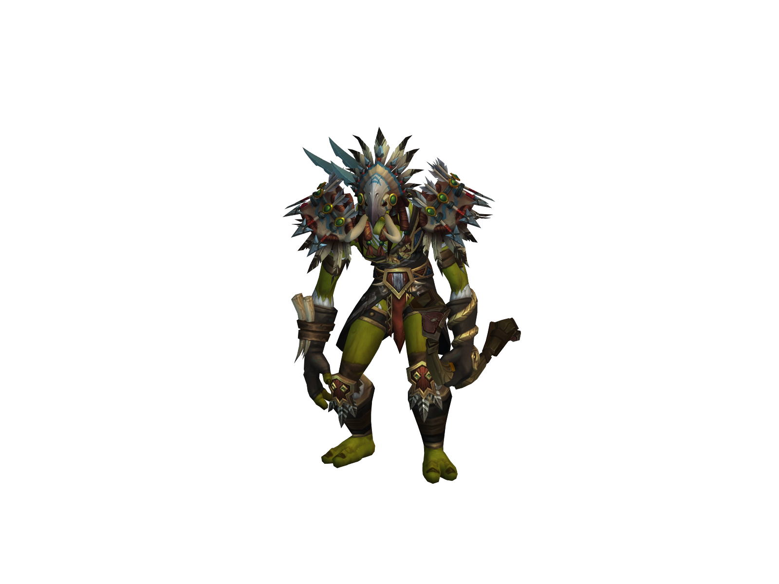 Rukkhan 3D character render