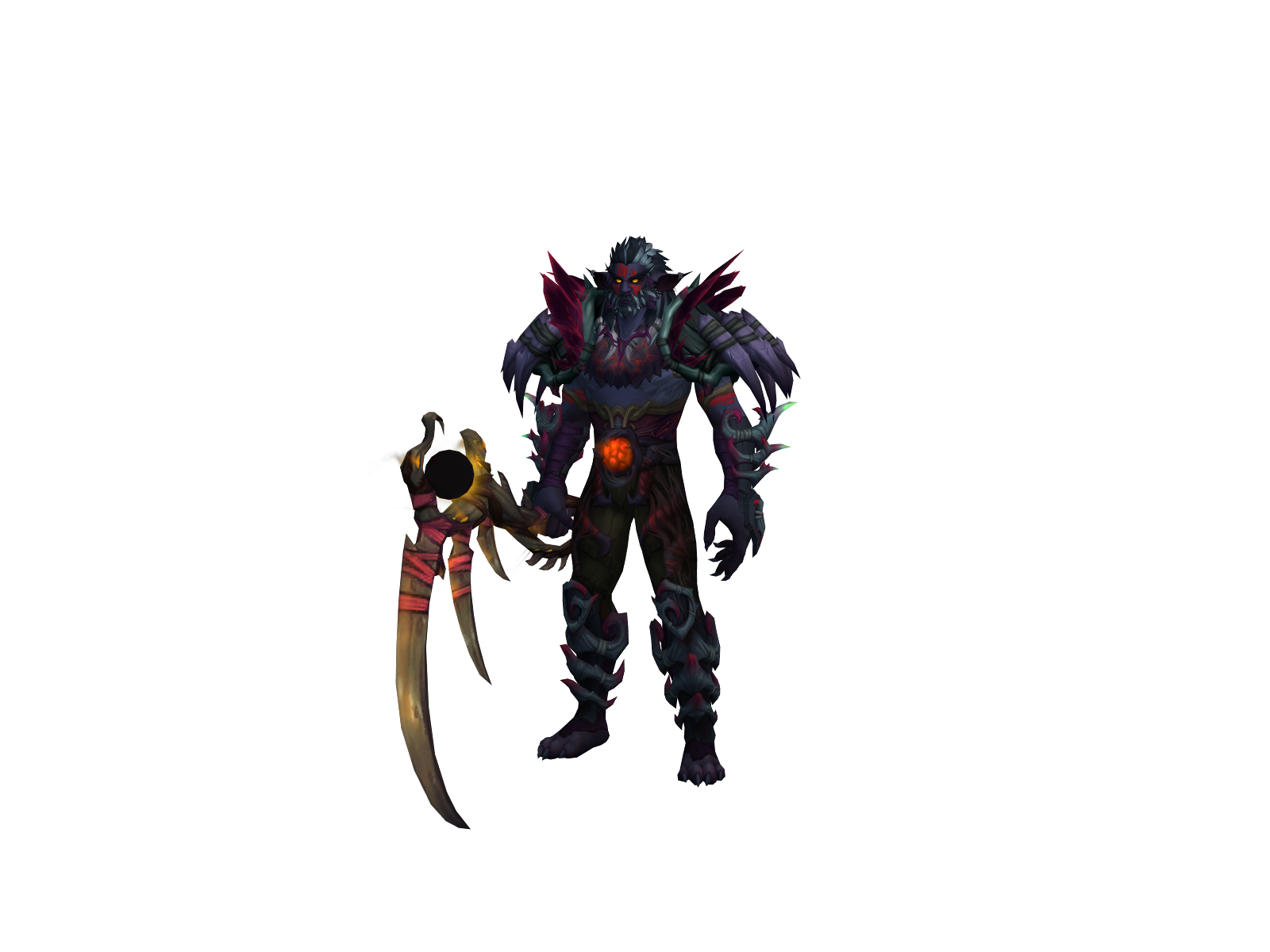 Gajel 3D character render