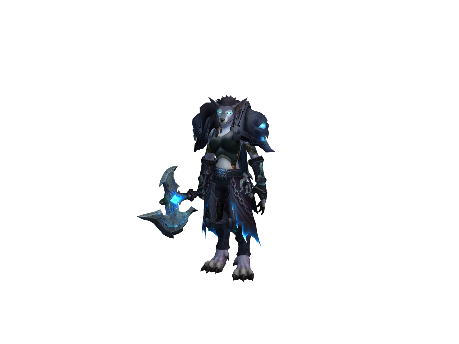 Ultruwuvine 3D character render