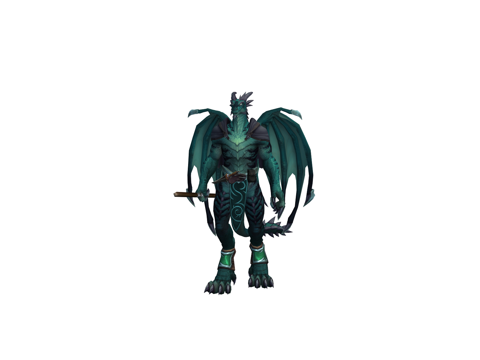 Arthestraz 3D character render