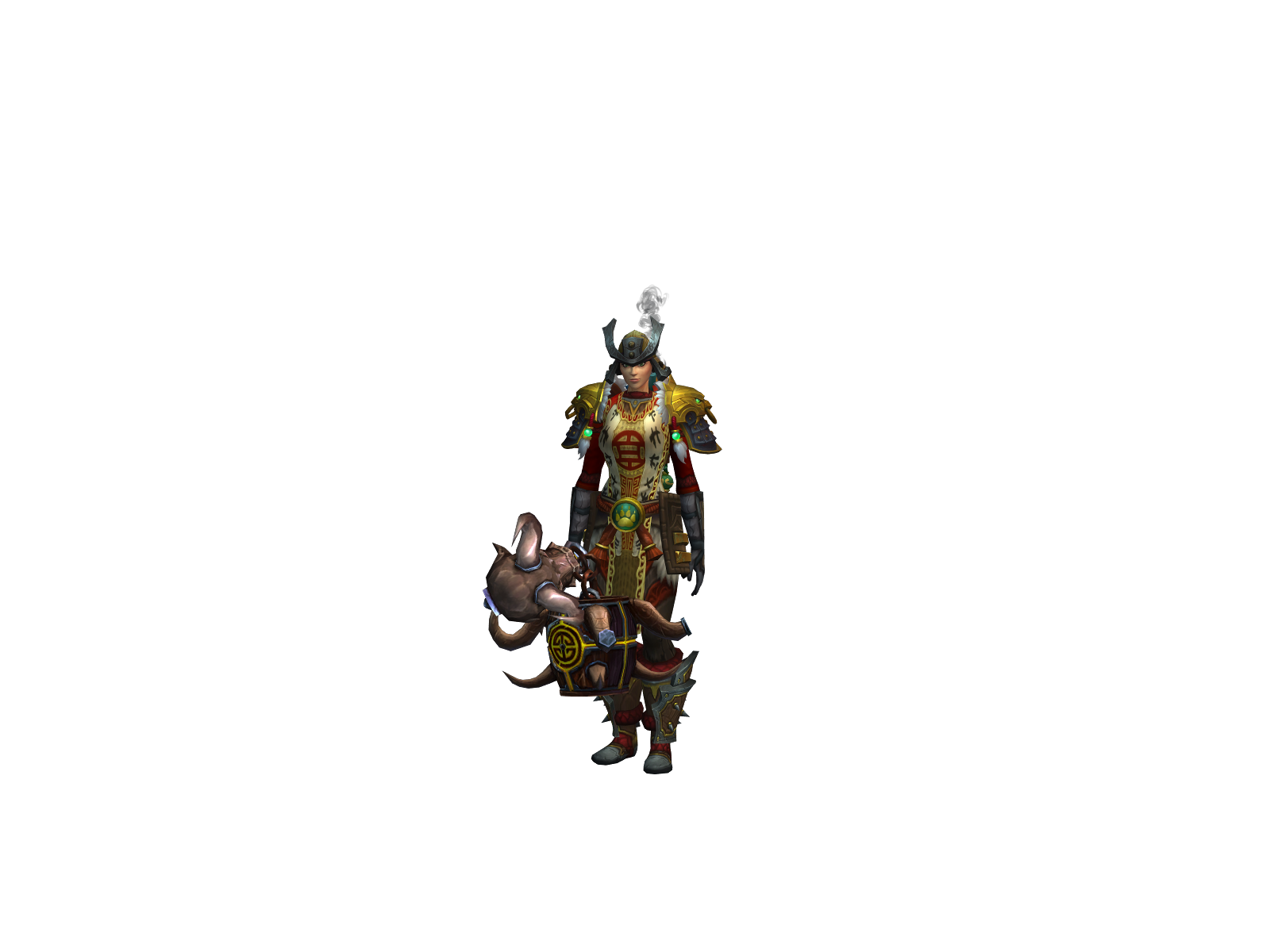 Monkmode 3D character render