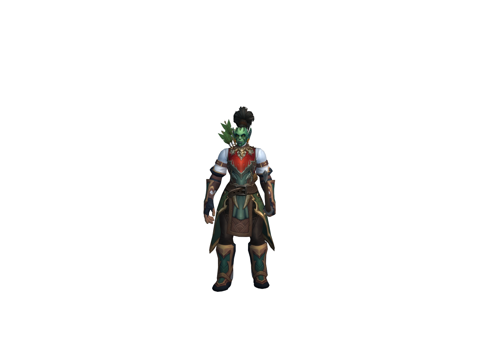 Hordehuntah 3D character render