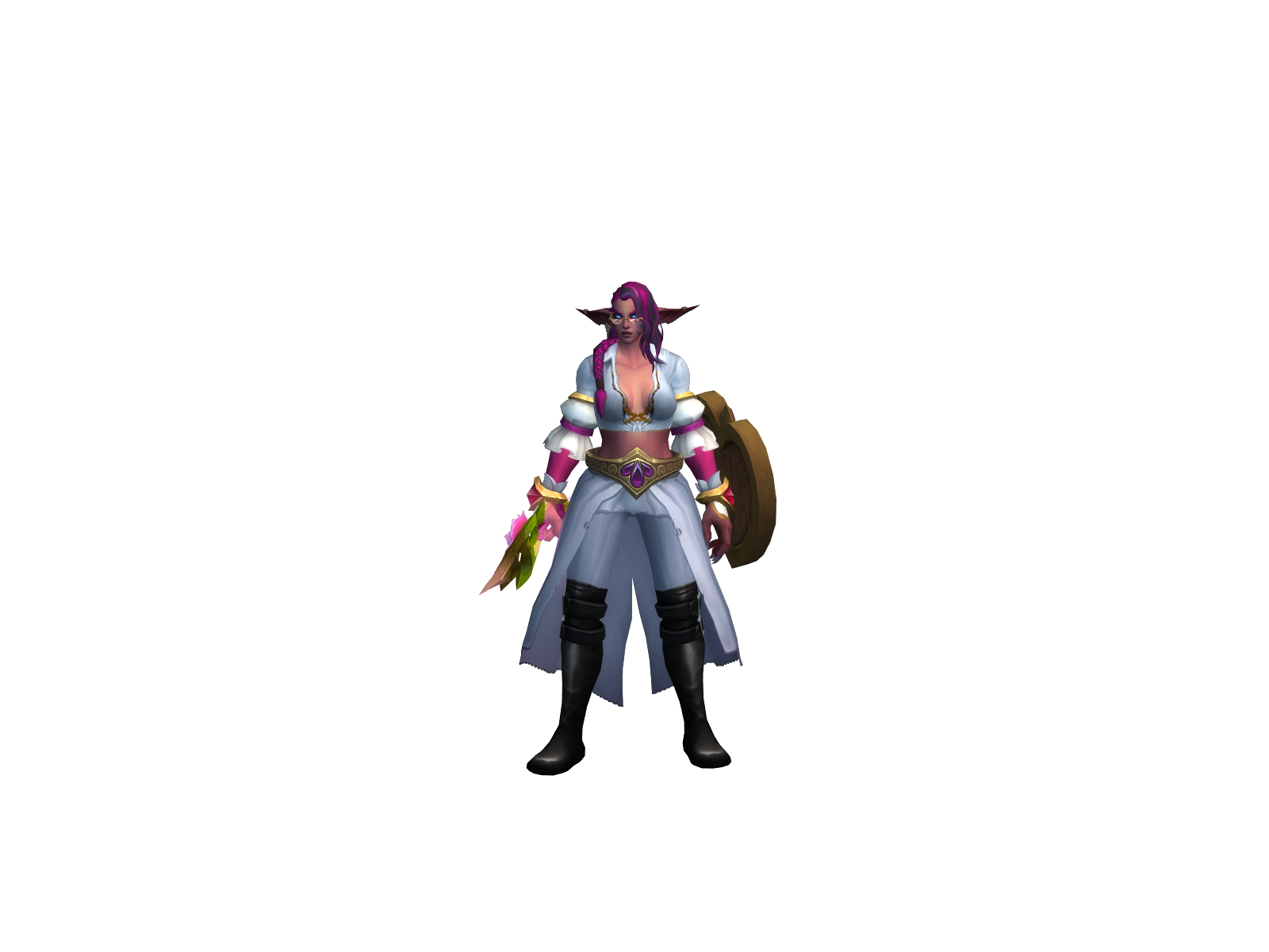 Khelvie 3D character render