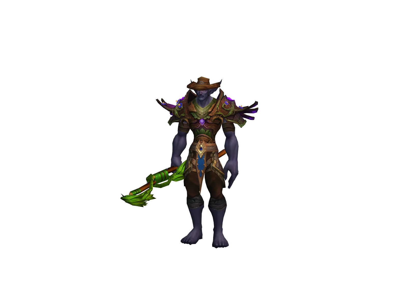 Vibish 3D character render