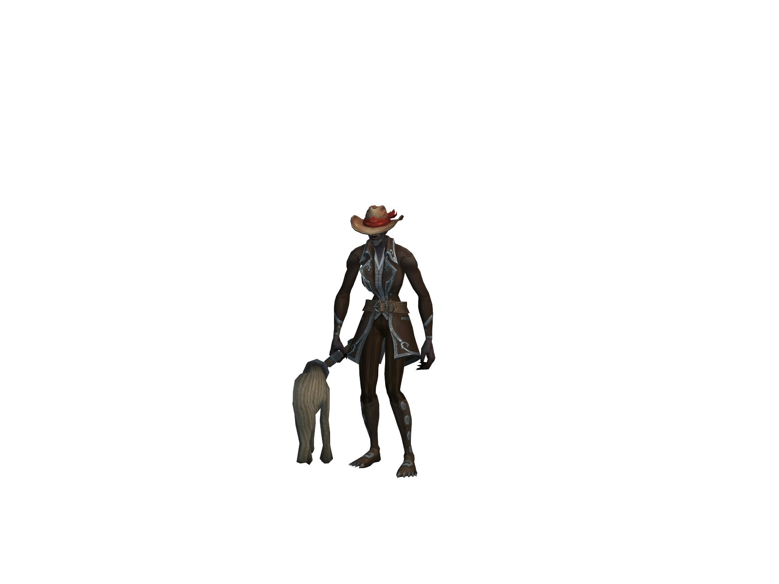 Redzona 3D character render