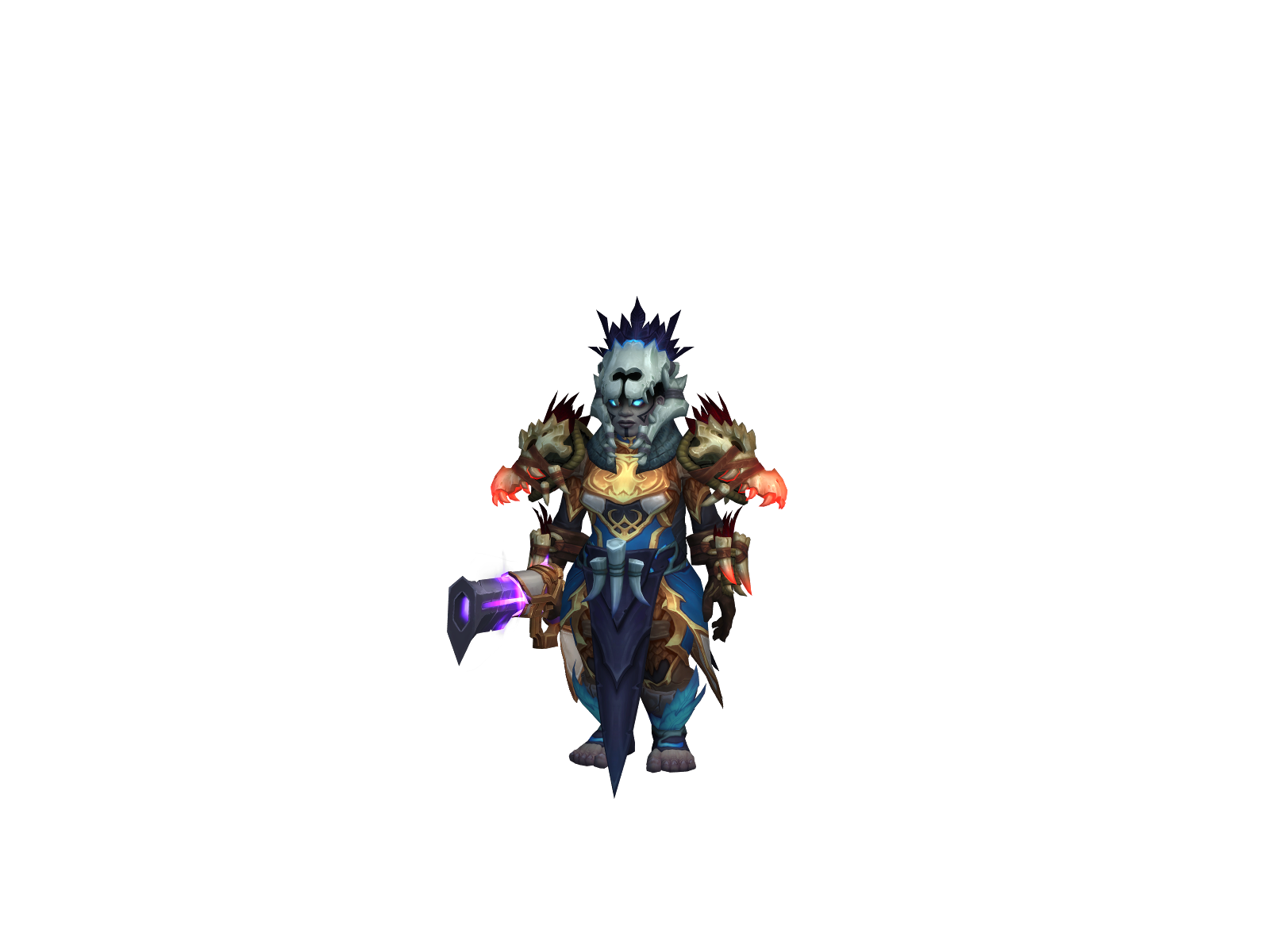 Panterni 3D character render
