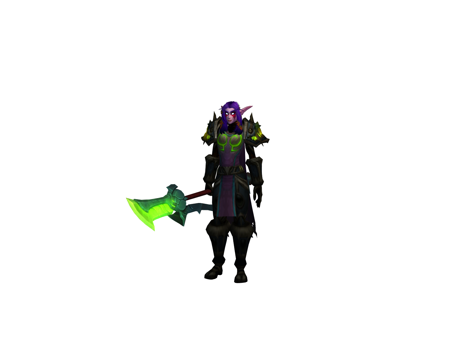 Lunadorel 3D character render