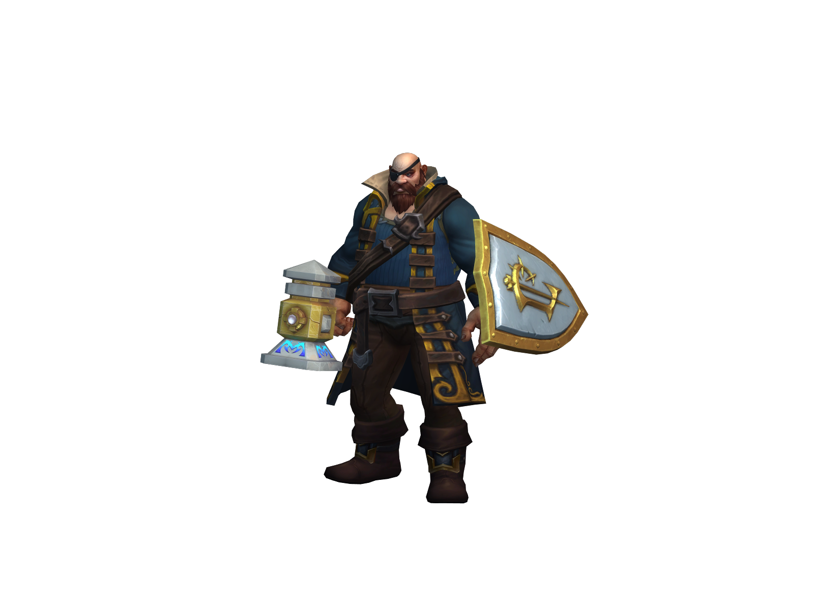 Fog 3D character render