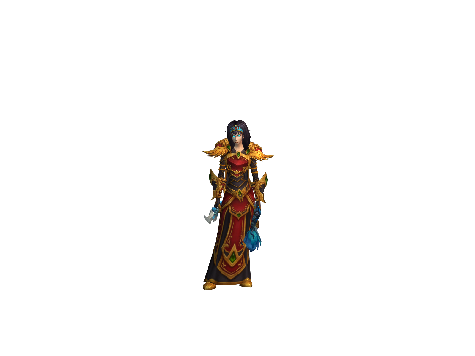 Milalu 3D character render