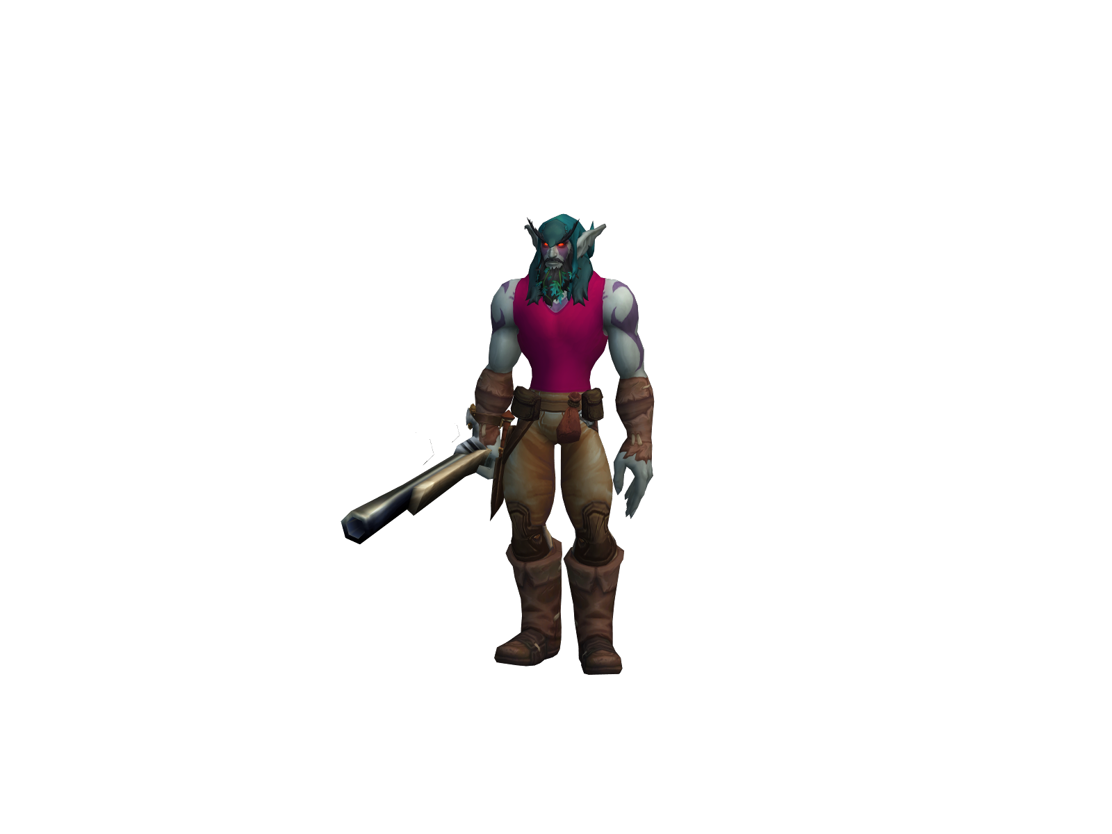 Nostiriel 3D character render