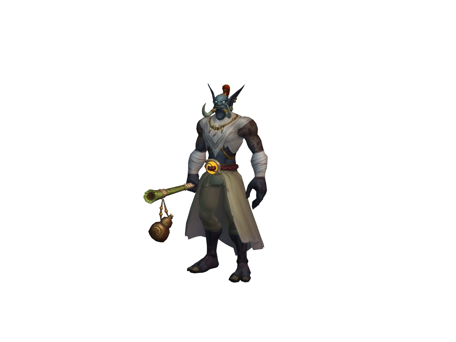 Janjah 3D character render