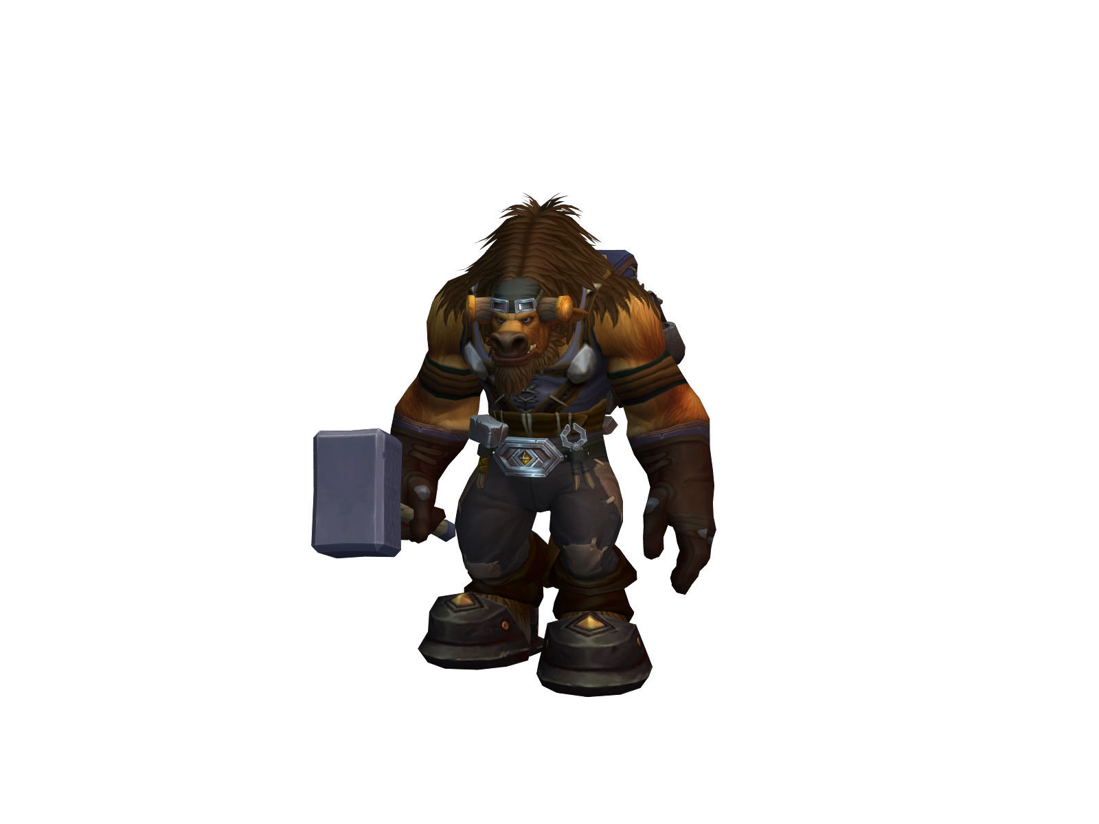 Budipapiros 3D character render