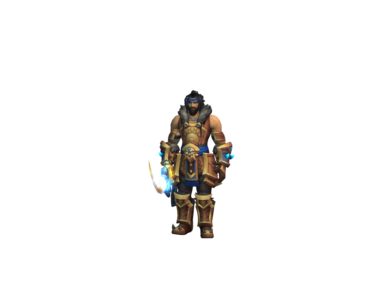 Krieghart 3D character render