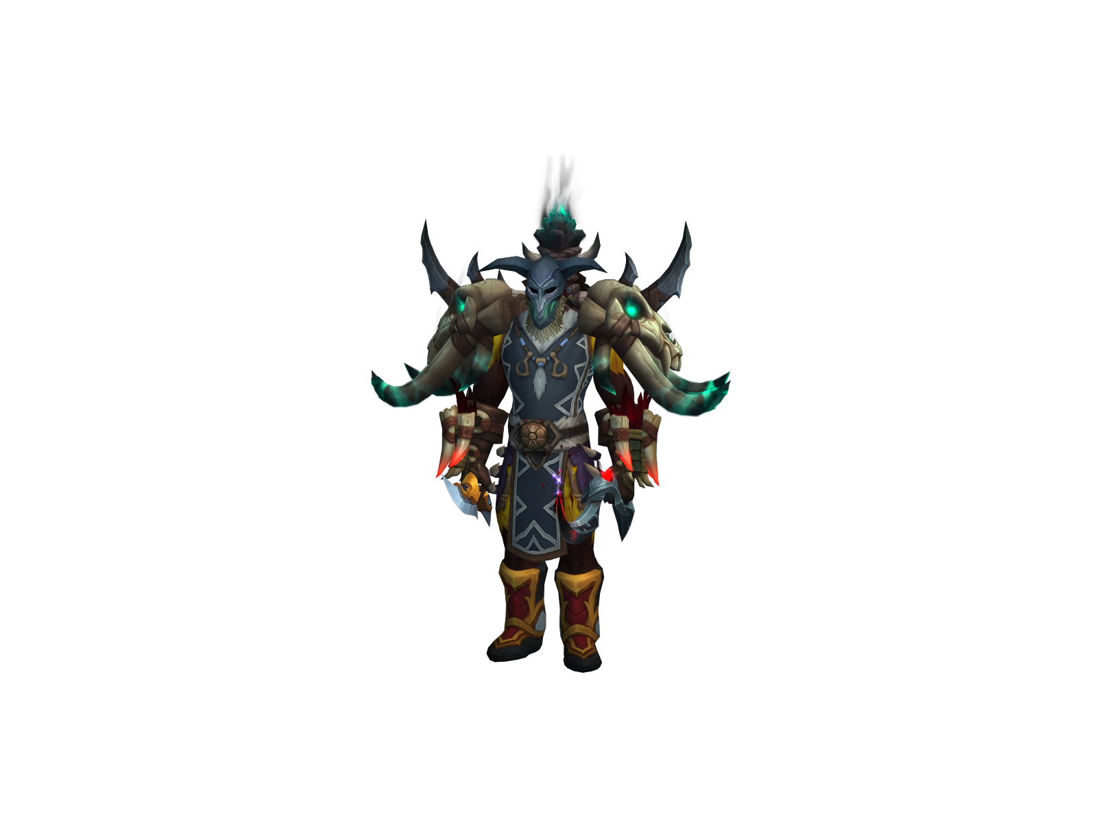 supahot 3D character render