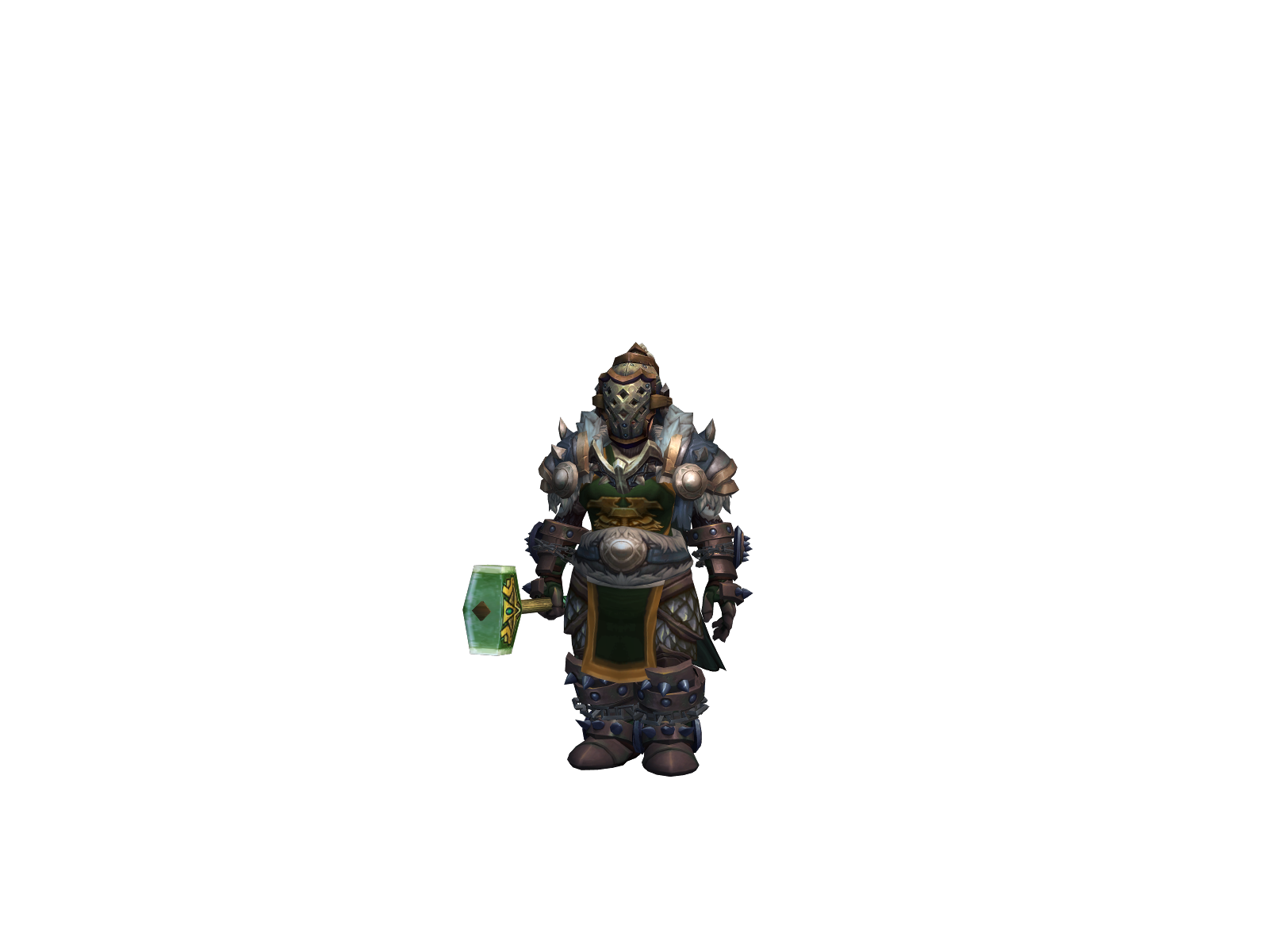 Mirild 3D character render
