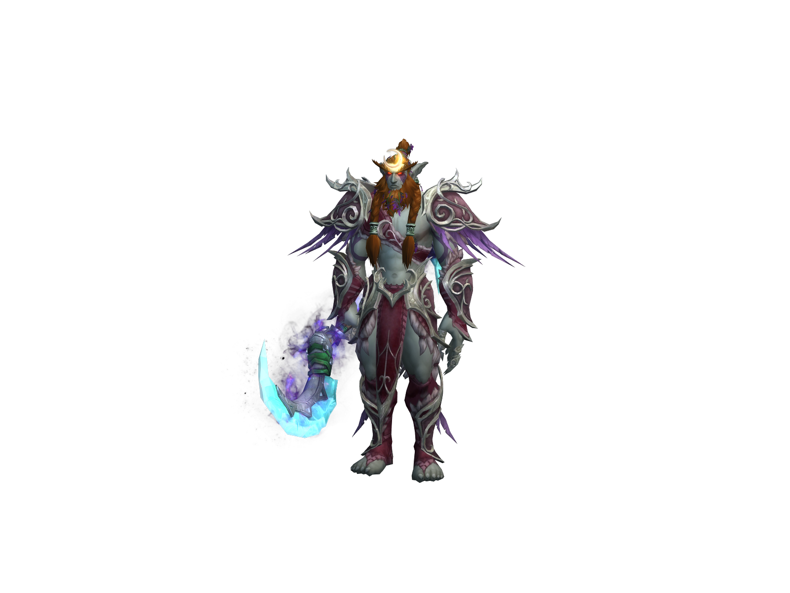 Ëxil 3D character render