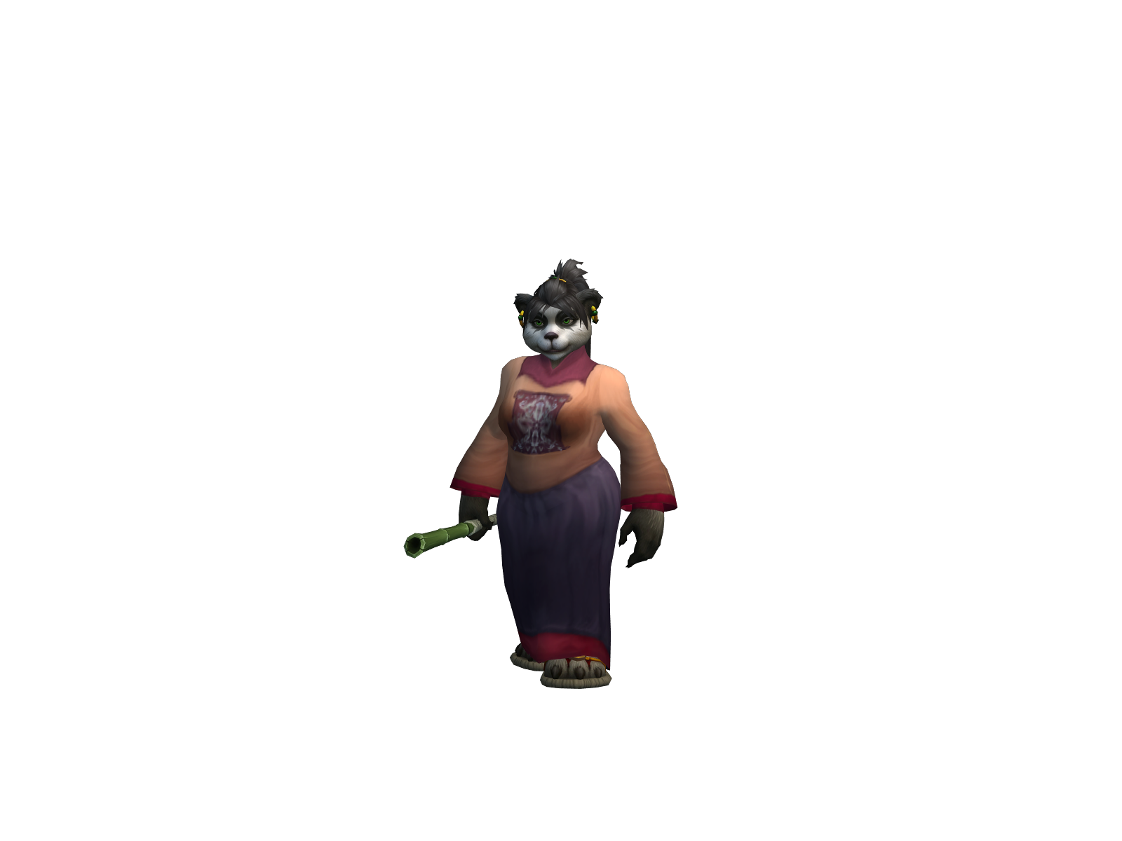 Jínjí 3D character render