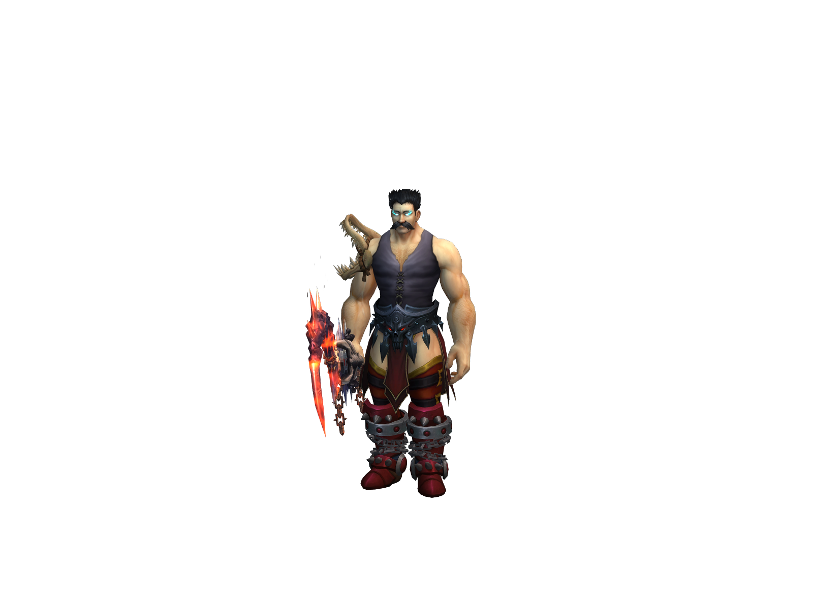 Mïasma 3D character render